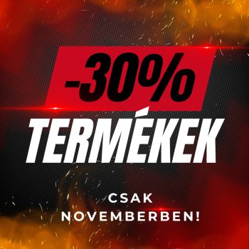 -30% Kedvezményes termékek