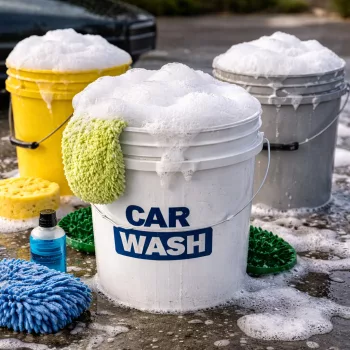 Mosóvödrök és tartozékok